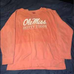 Hot Pink Ole Miss Sweatshirt